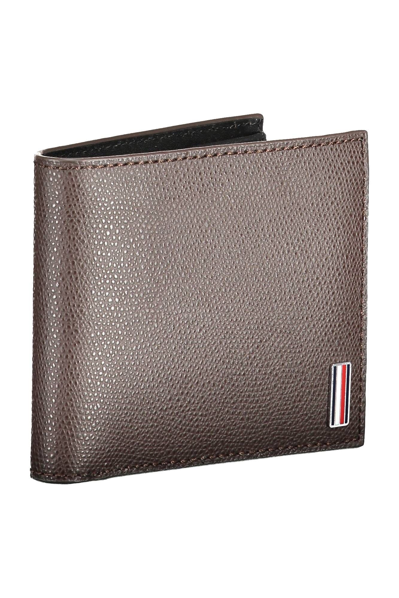 Tommy Hilfiger Brown Leather Wallet for Men