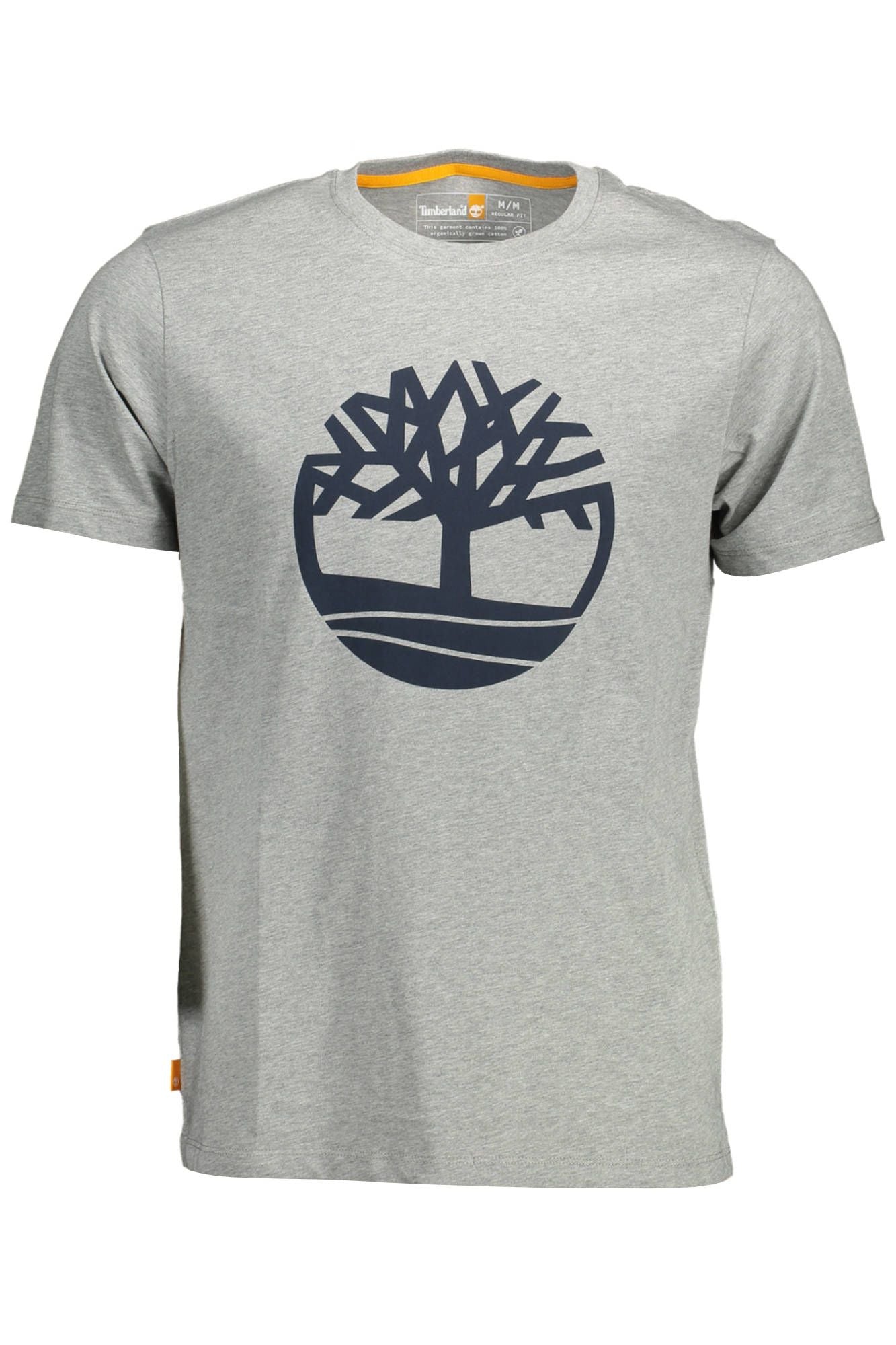 Timberland Grey Cotton Men's T-Shirt