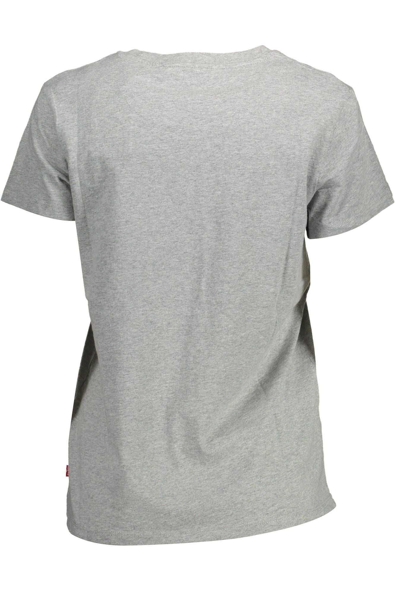 Levi's Gray Cotton T-Shirt for Women