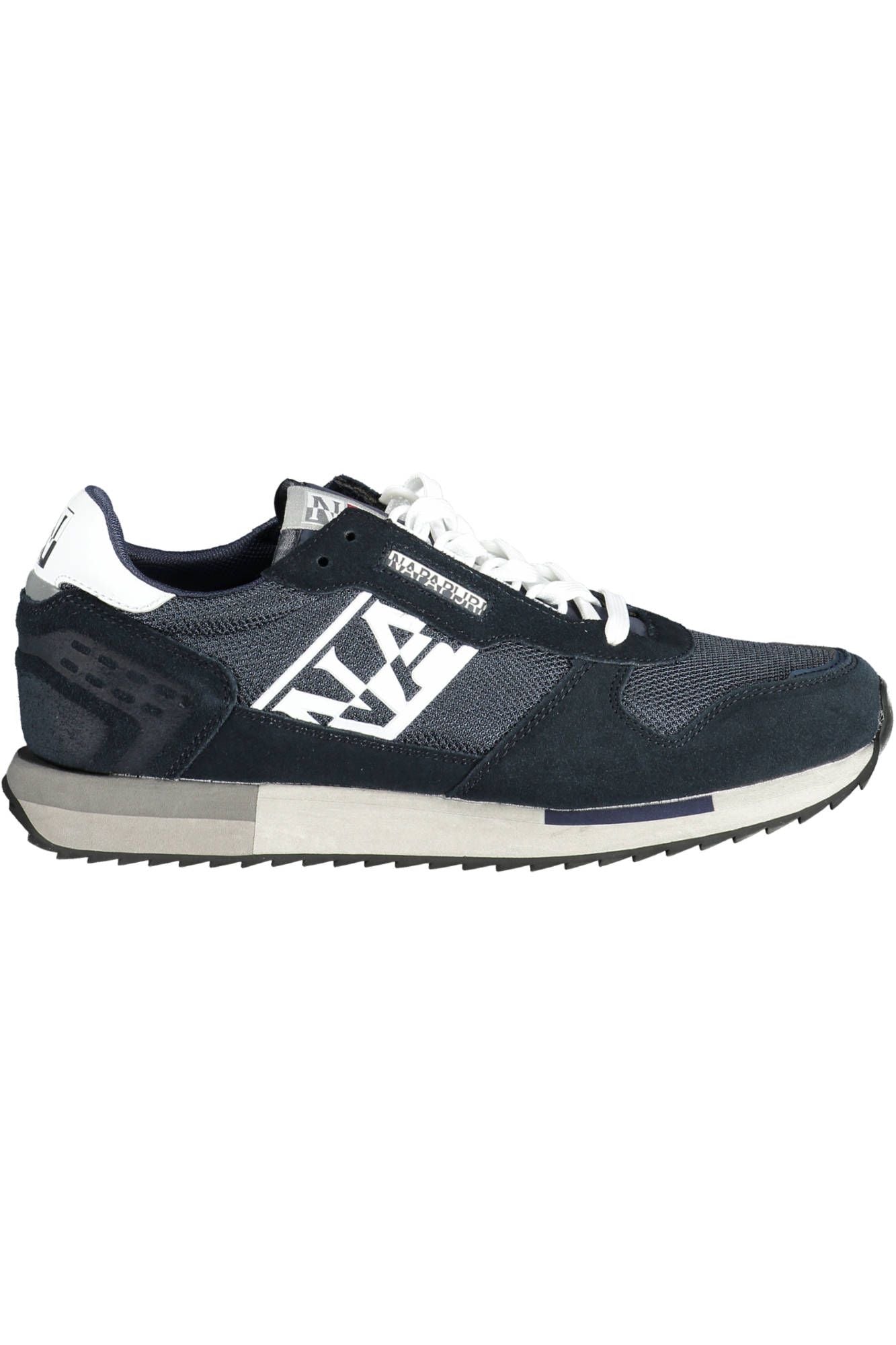 Napapijri Blue Leather Men's Sneakers