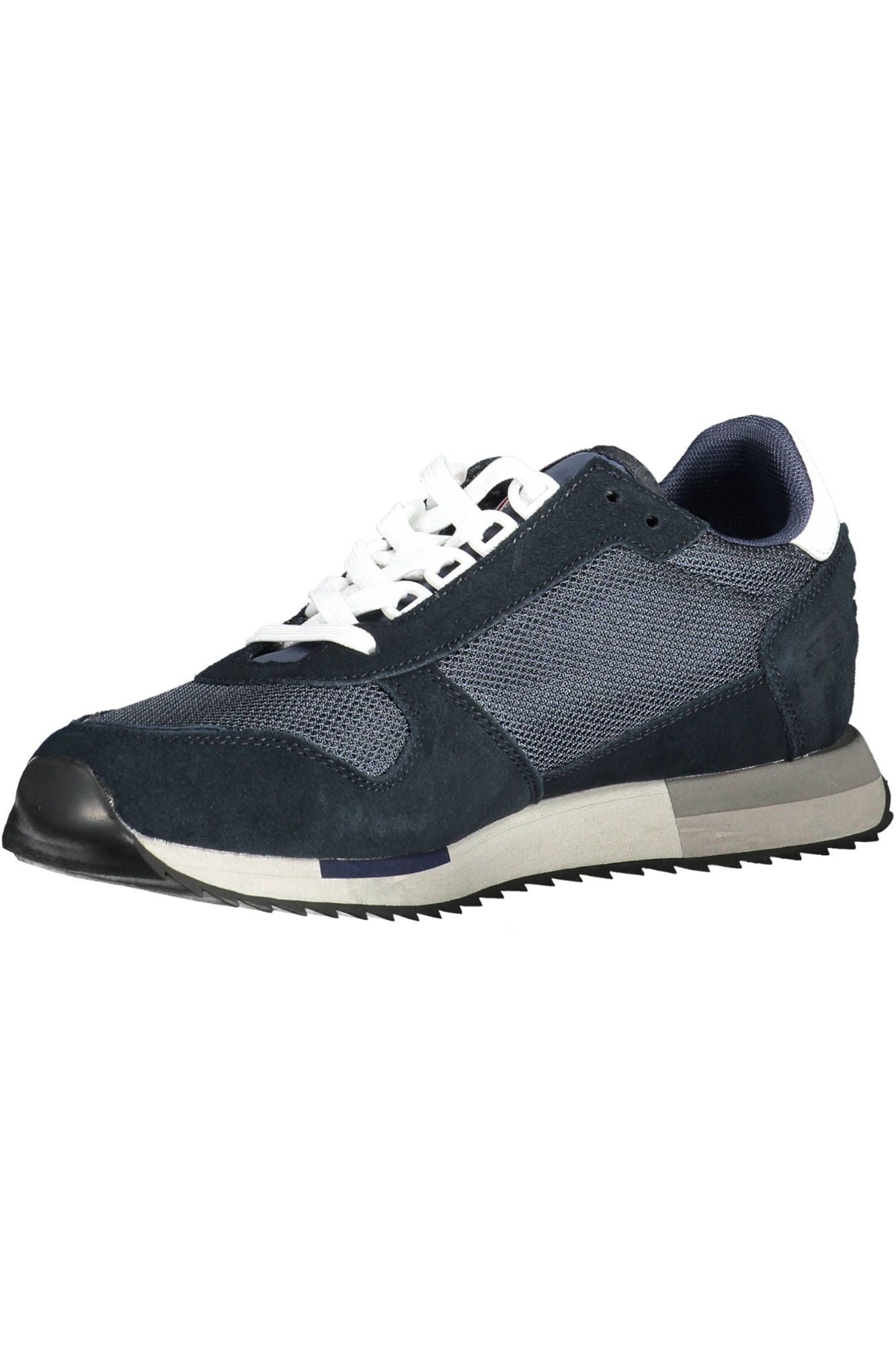 Napapijri Blue Leather Men's Sneakers