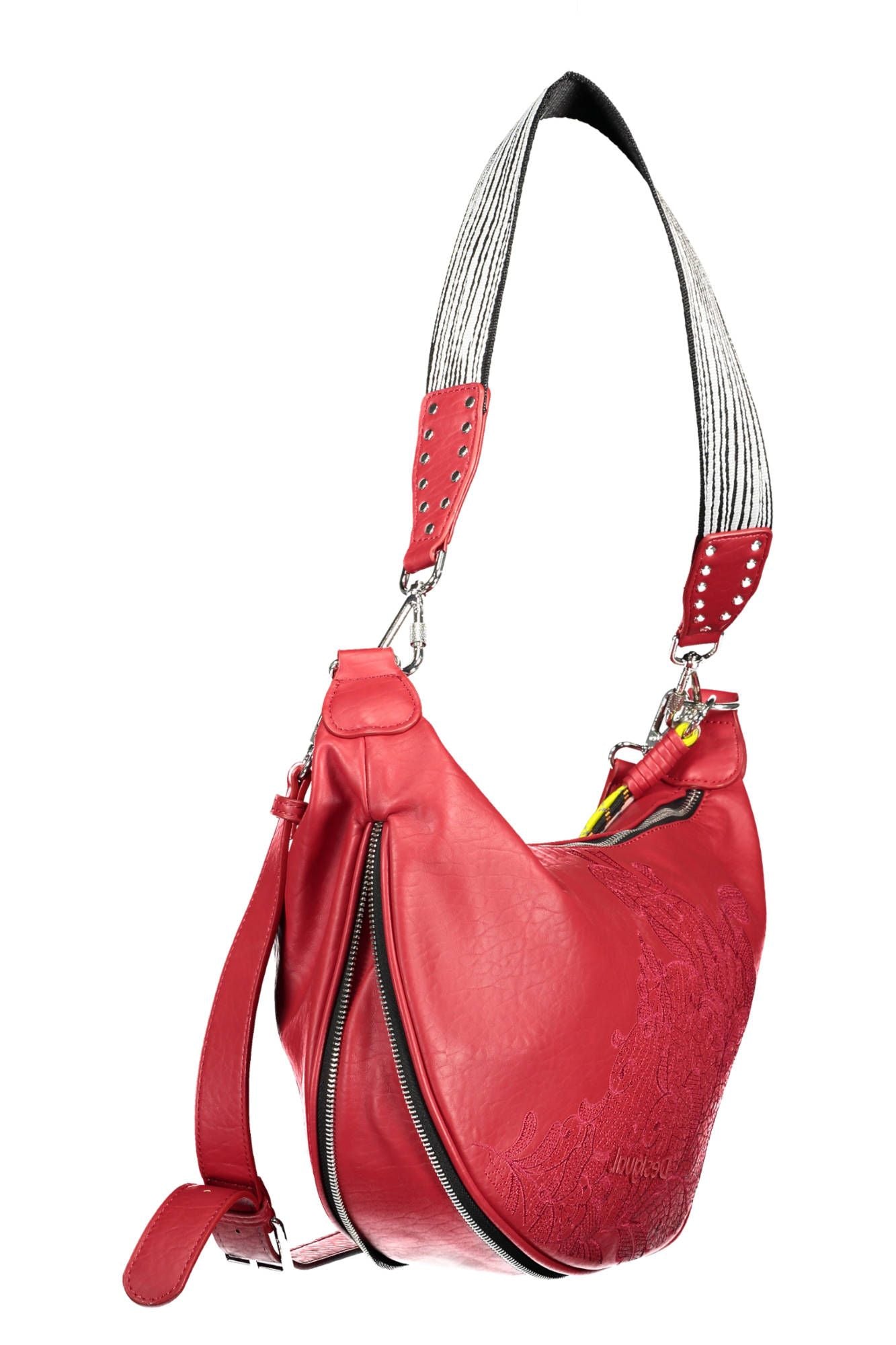 Desigual Rote Polyethylen Frauen Handtasche