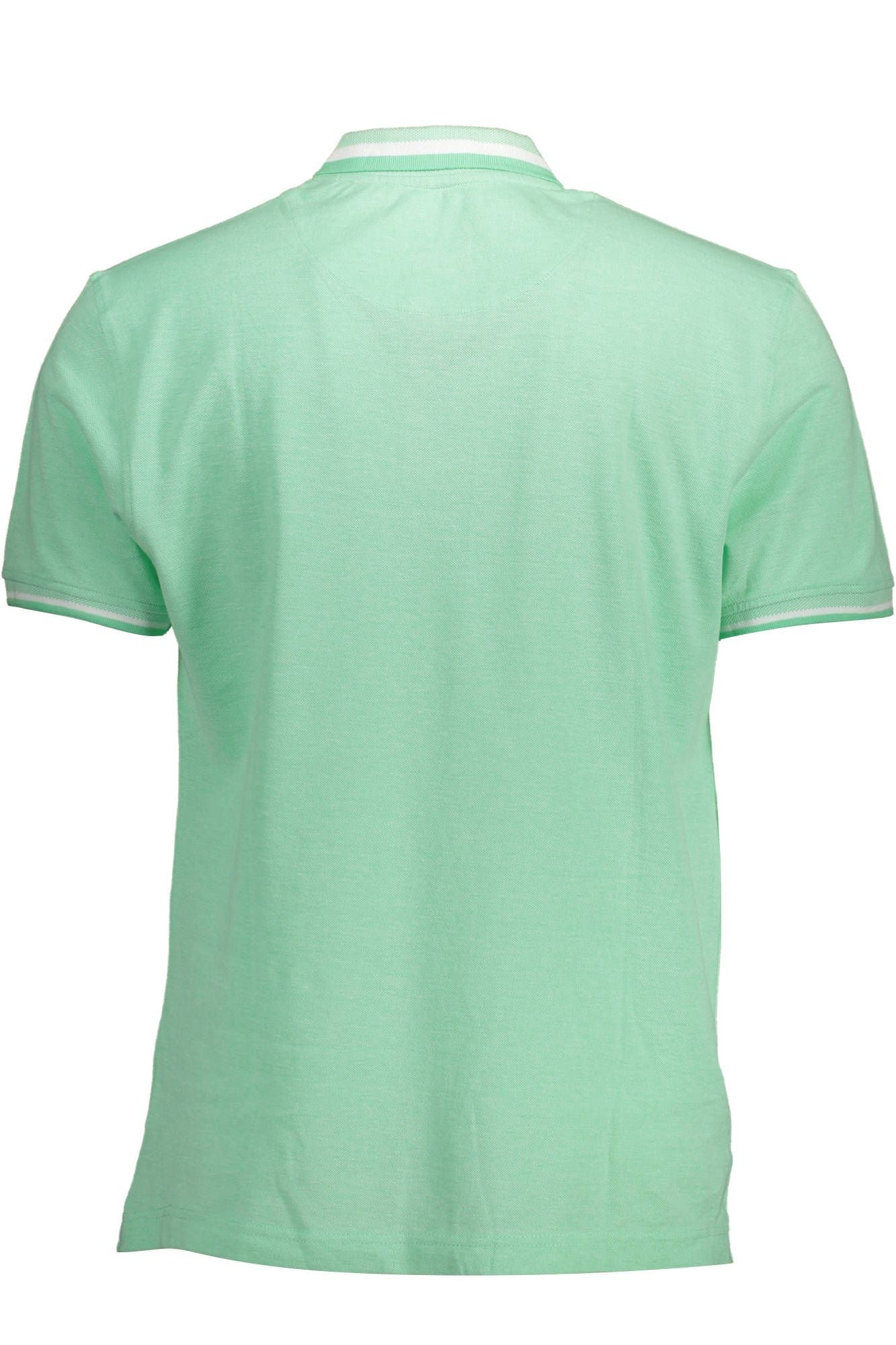 Harmont &amp; Blaine Men's Green Cotton Polo Shirt