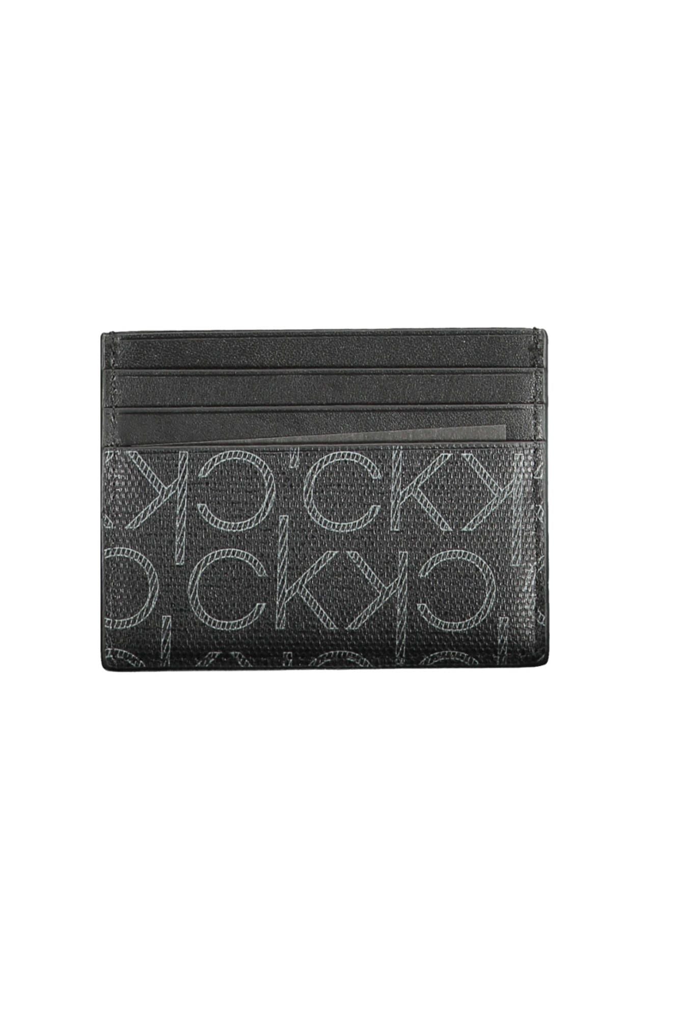 Calvin Klein Black Polyethylene Men's Wallet