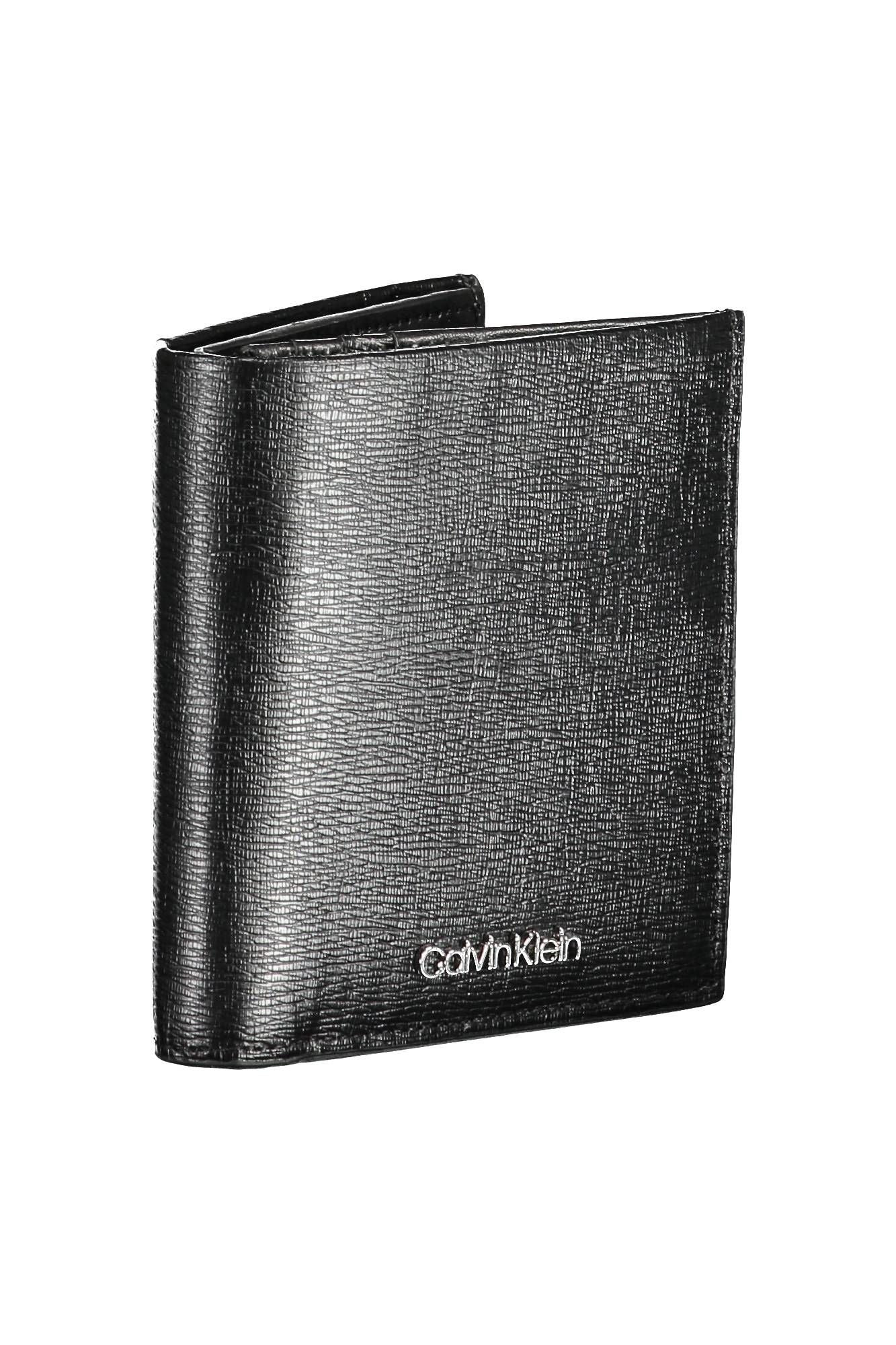 Calvin Klein Black Leather Wallet for Men