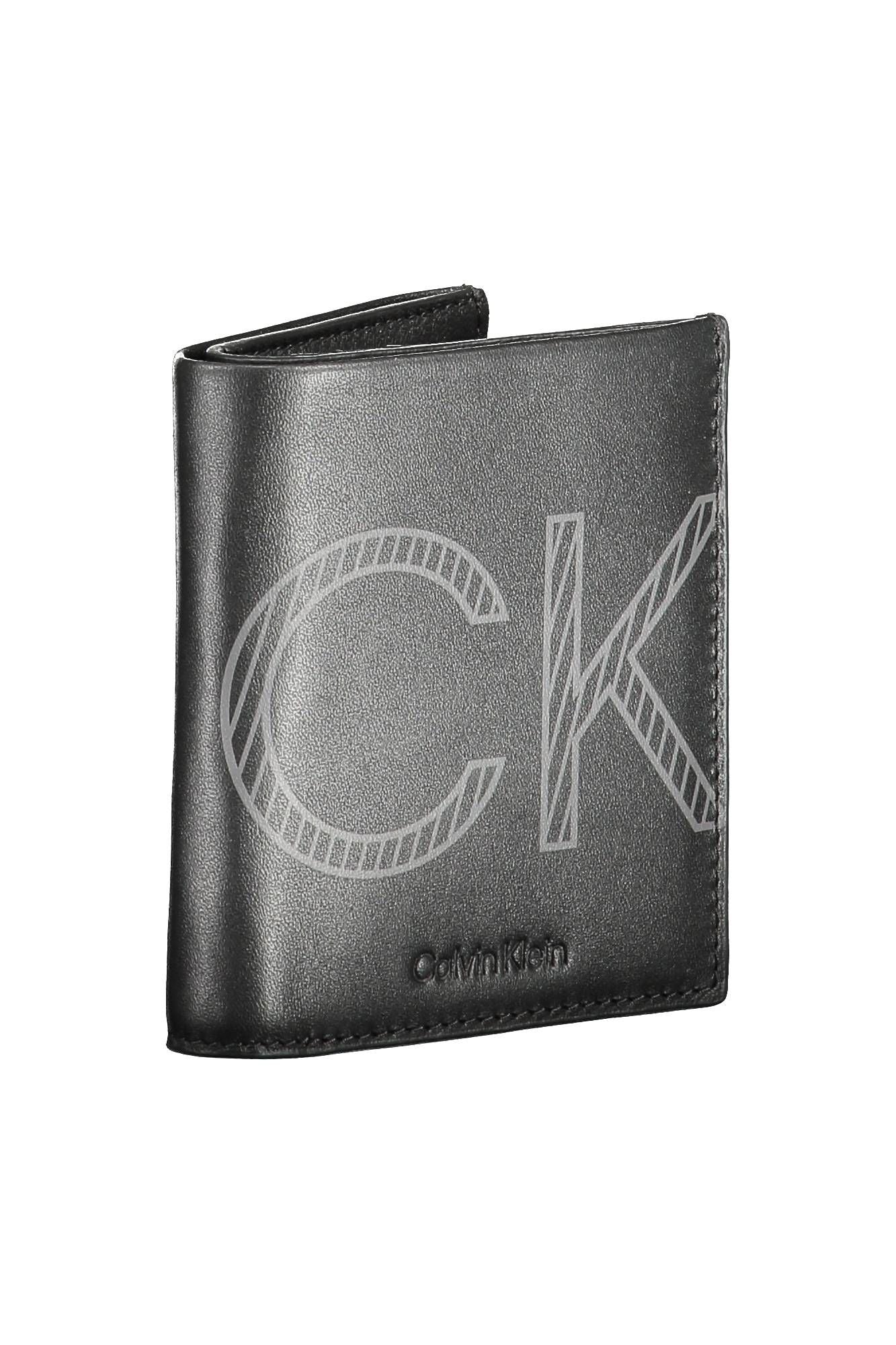 Calvin Klein Black Leather Men's Wallet