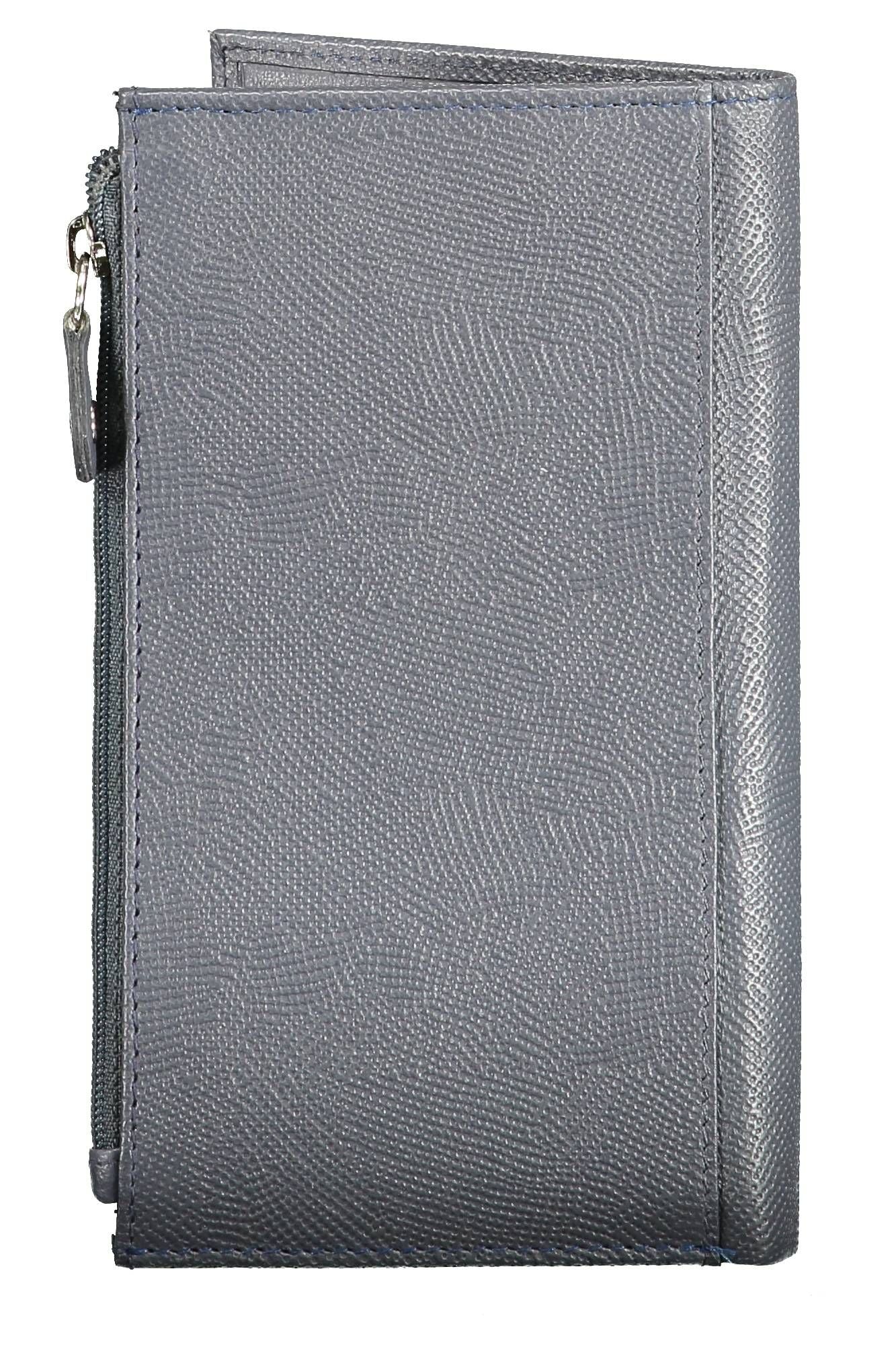 Sergio Tacchini Blue Leather Men's Wallet