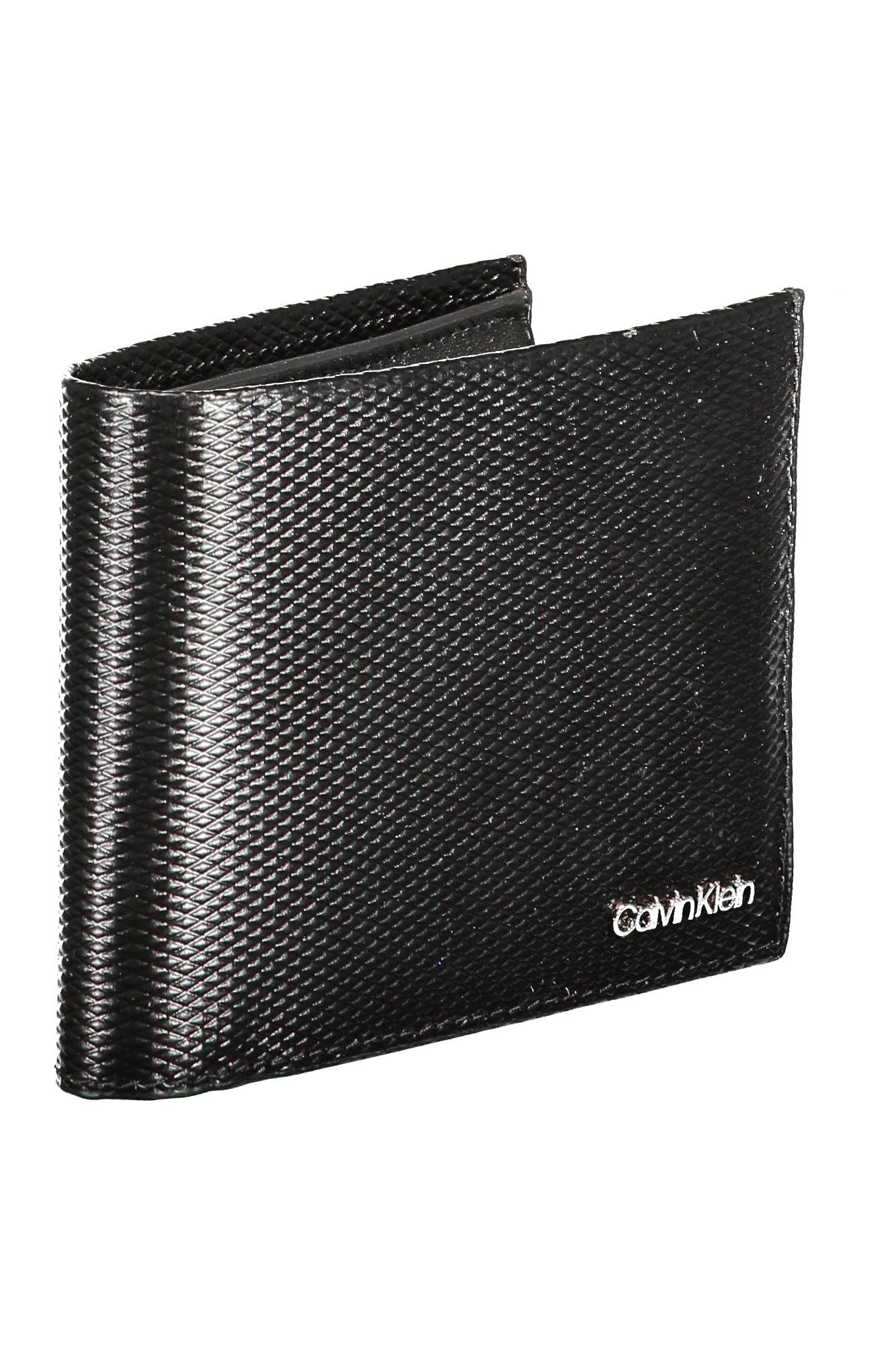 Calvin Klein Black Leather Men's Wallet