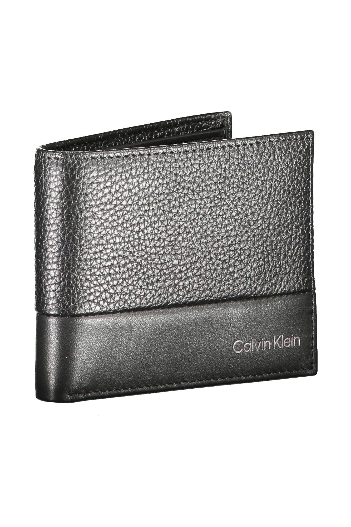 Calvin Klein Black Leather Men's Wallet