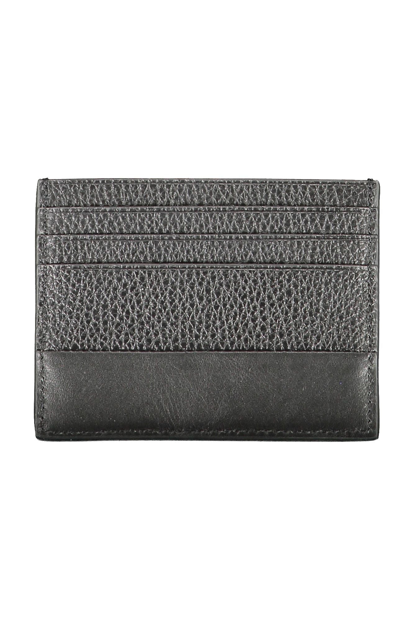 Calvin Klein Black Leather Men's Wallet