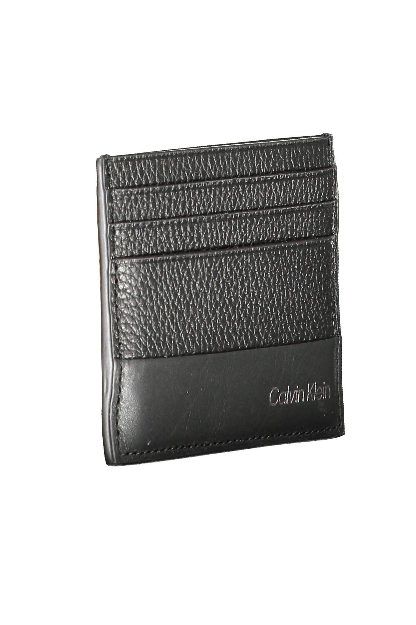 Calvin Klein Black Leather Men's Wallet