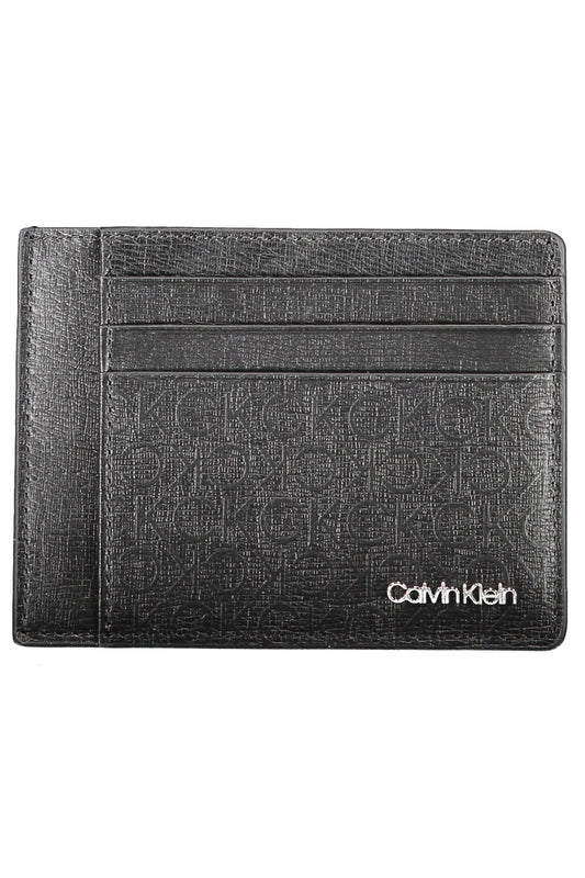 Calvin Klein Black Polyester Men's Wallet