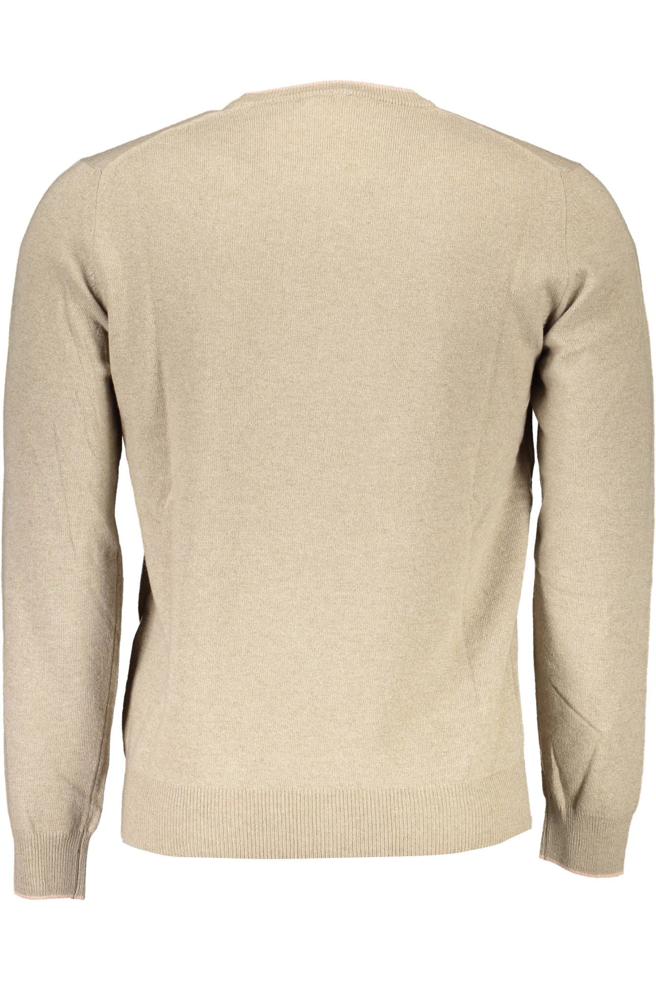 Harmont &amp; Blaine beige wool sweater for men