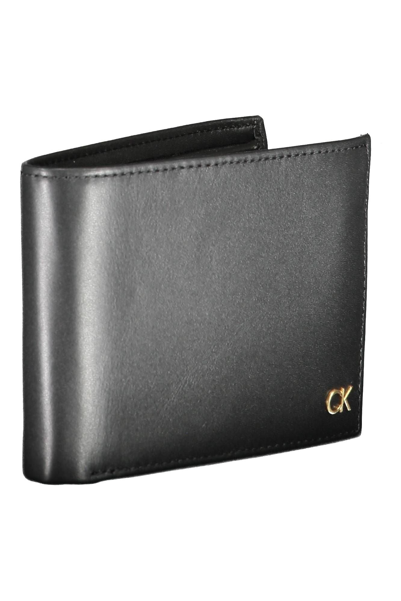 Calvin Klein Black Leather Men's Wallet