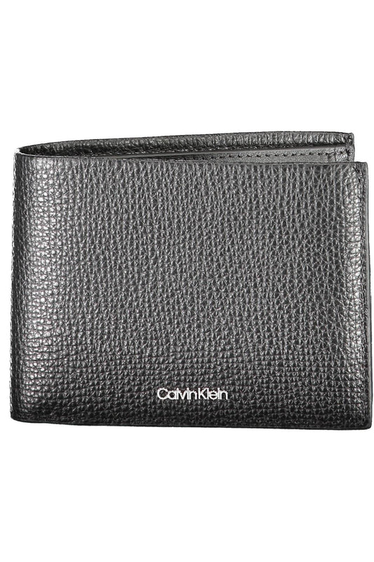 Calvin Klein Black Leather Men's Wallet