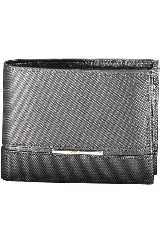 Calvin Klein Black Leather Men's Wallet