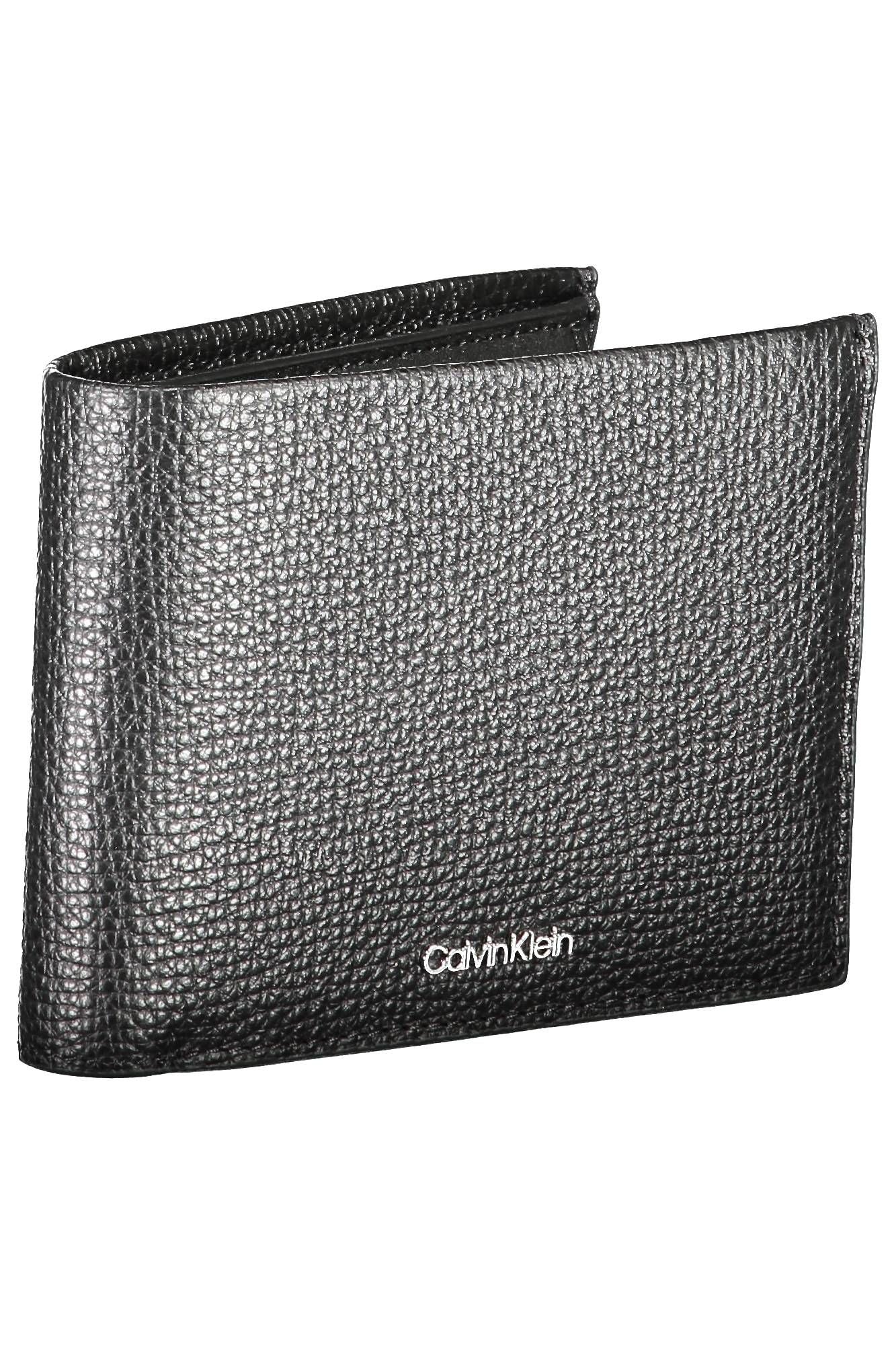 Calvin Klein Black Leather Men's Wallet