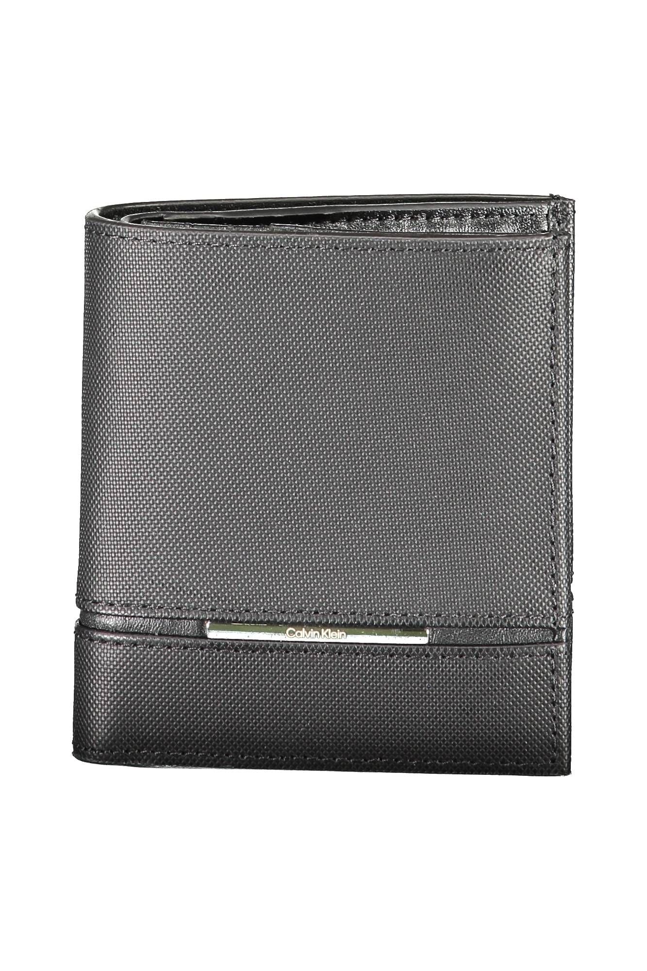 Calvin Klein Black Leather Men's Wallet