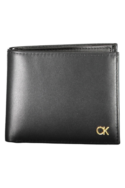 Calvin Klein Black Leather Men's Wallet