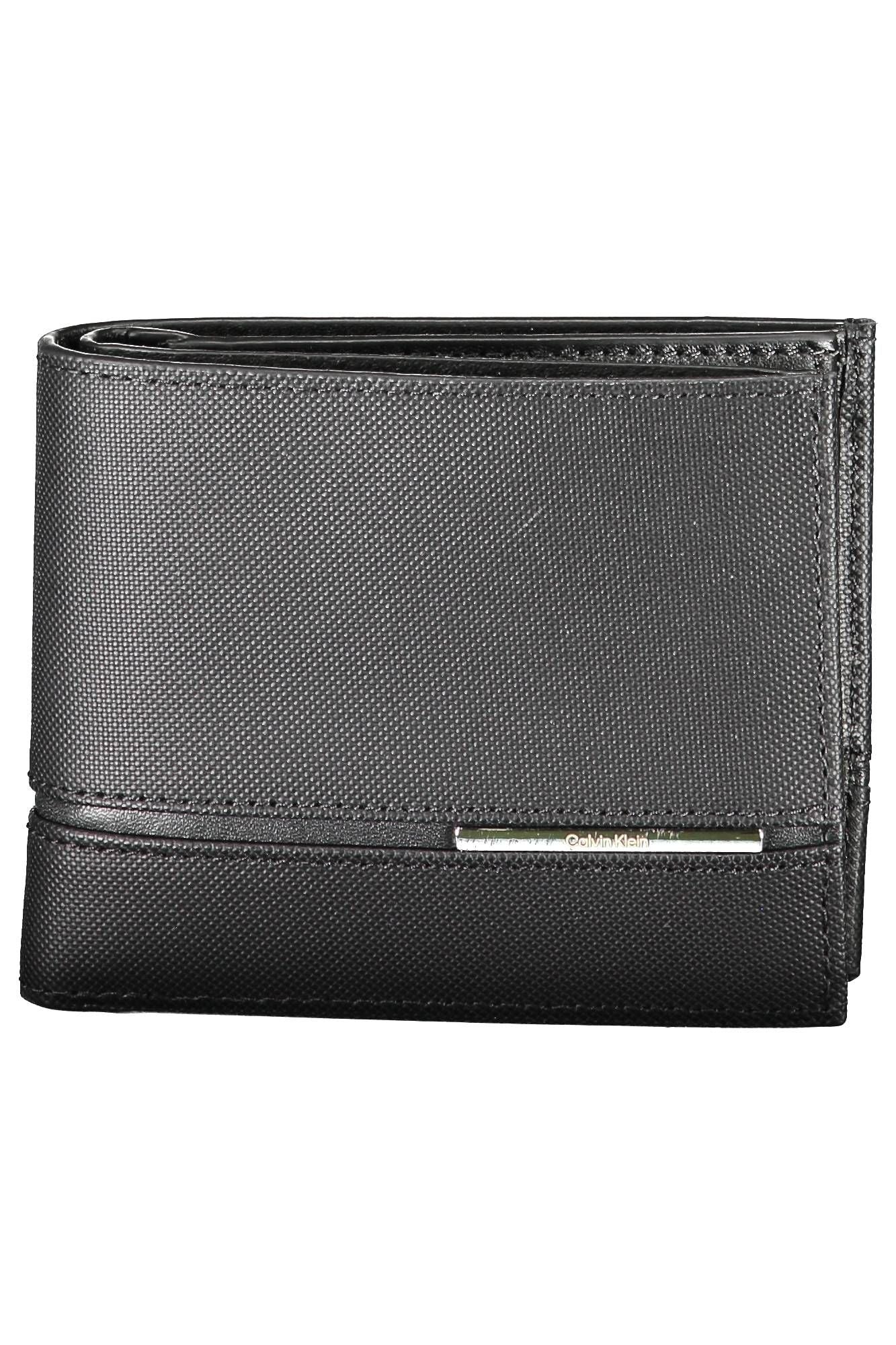 Calvin Klein Black Leather Men's Wallet