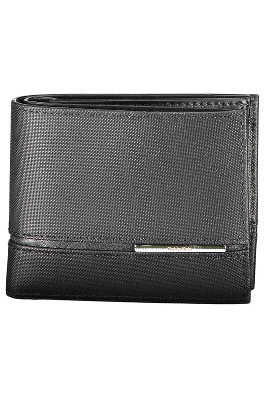 Calvin Klein Black Leather Men's Wallet