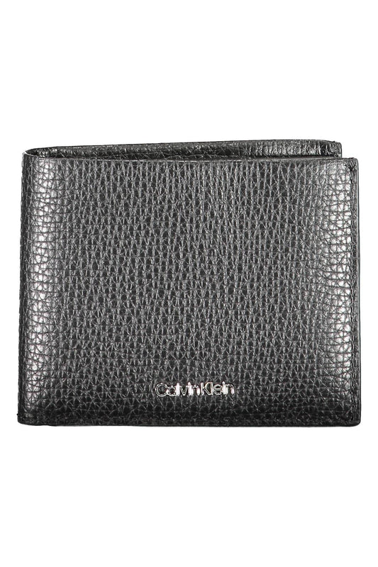 Calvin Klein Black Leather Men's Wallet