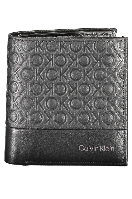 Calvin Klein Black Leather Men's Wallet