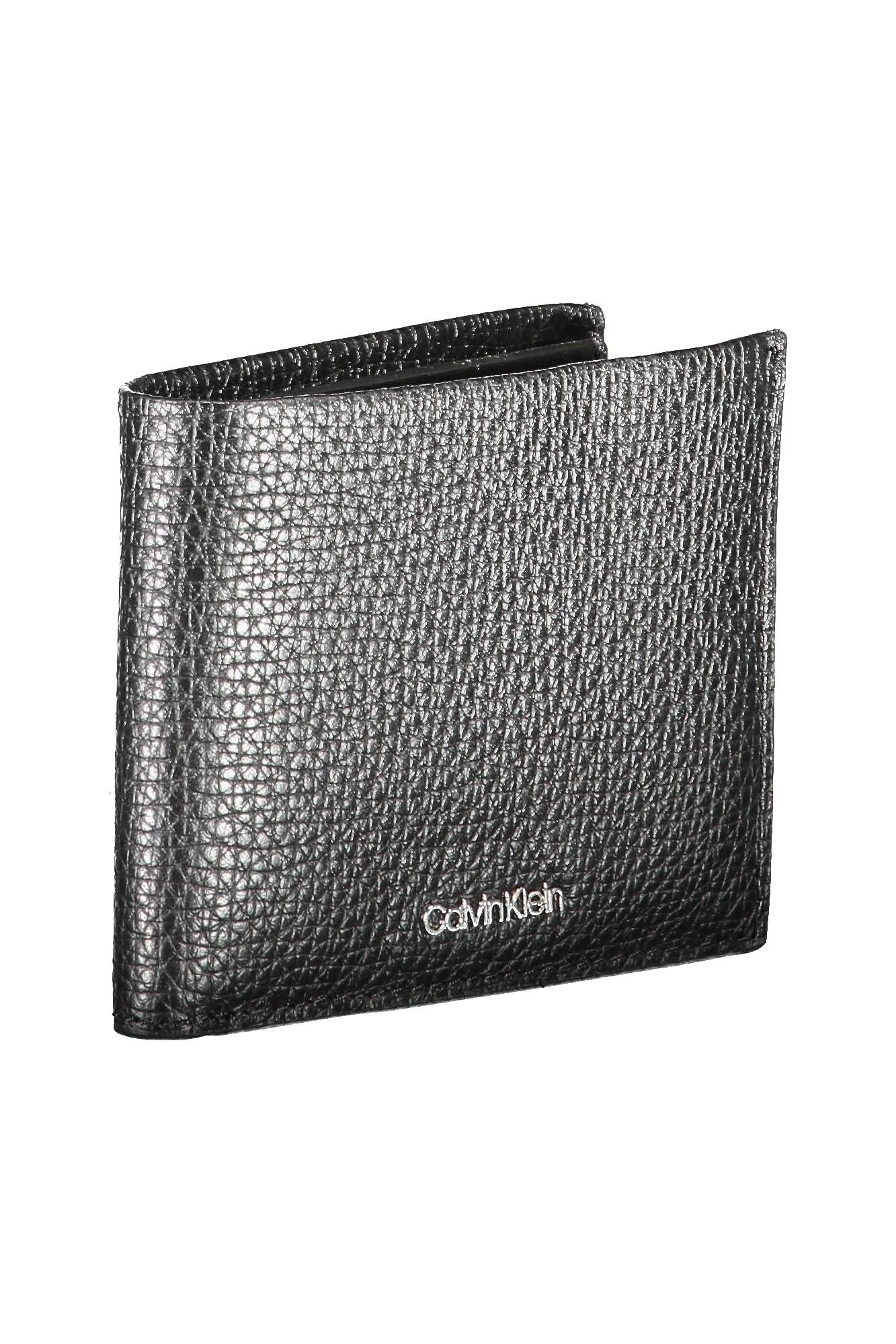 Calvin Klein Black Leather Men's Wallet