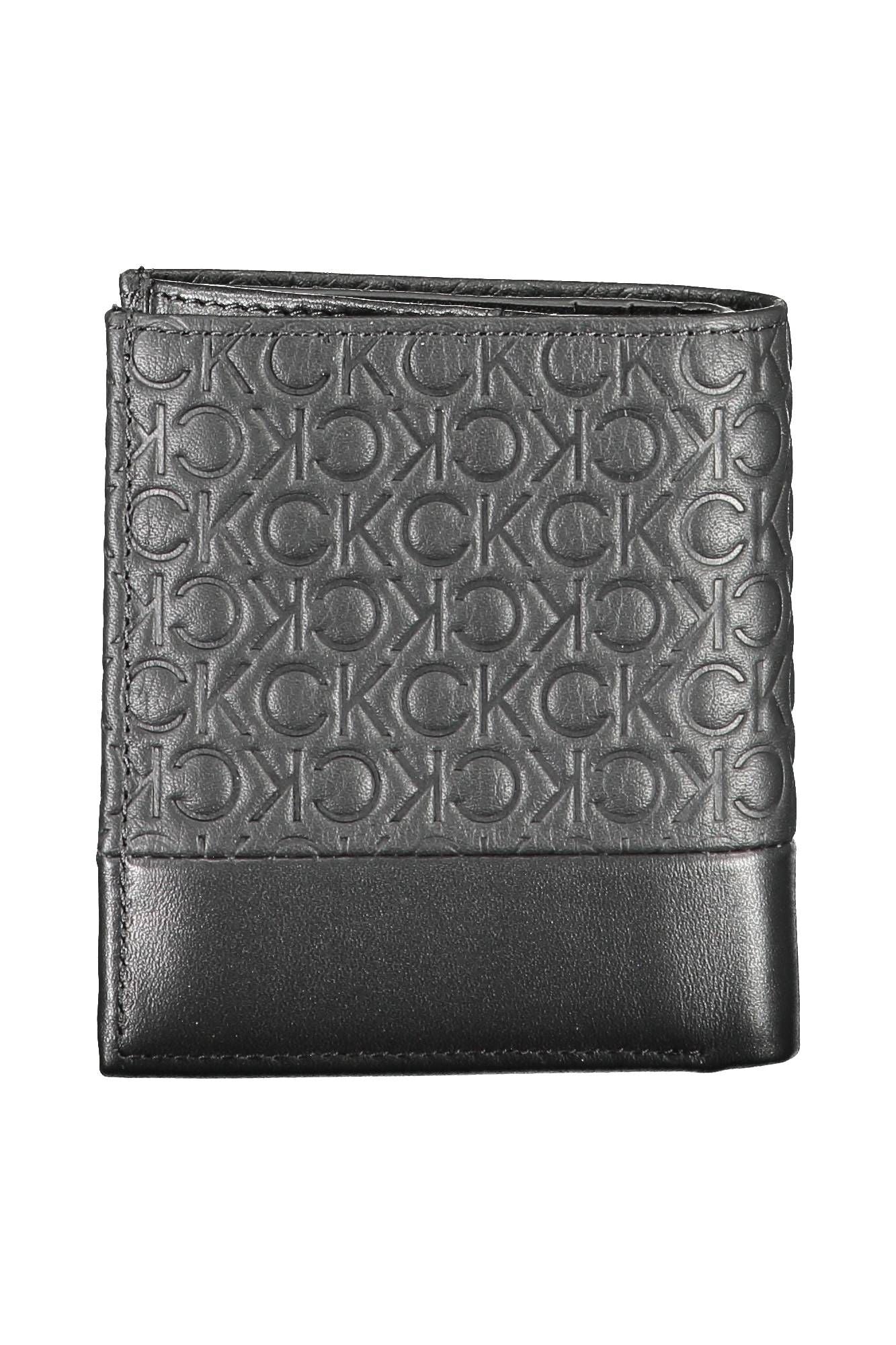 Calvin Klein Black Leather Men's Wallet