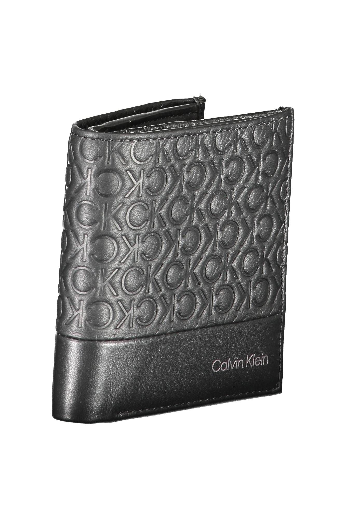 Calvin Klein Black Leather Men's Wallet