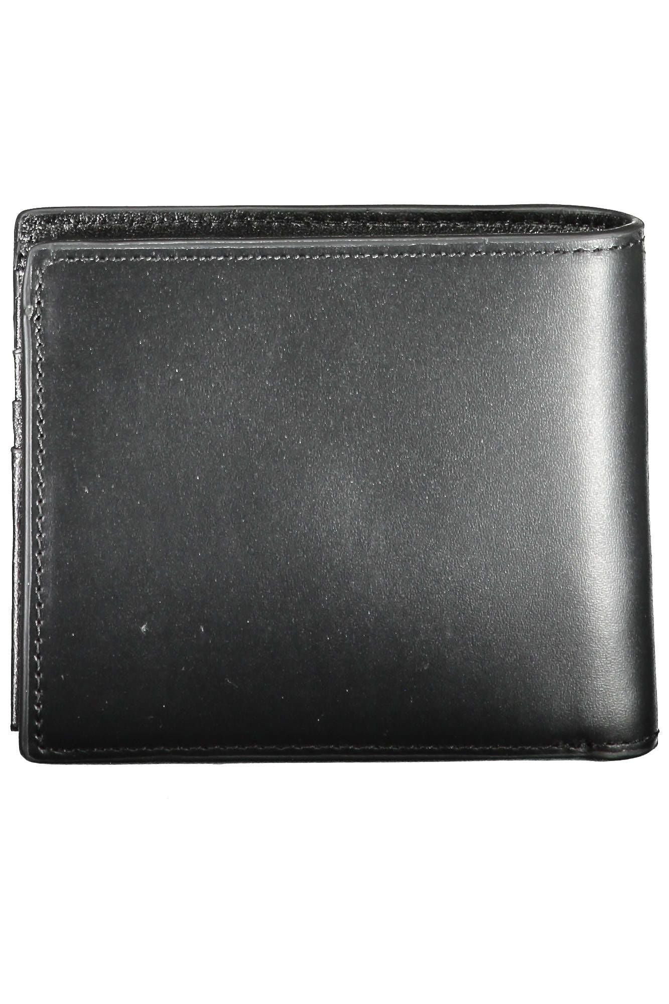 Tommy Hilfiger Black Leather Men's Wallet