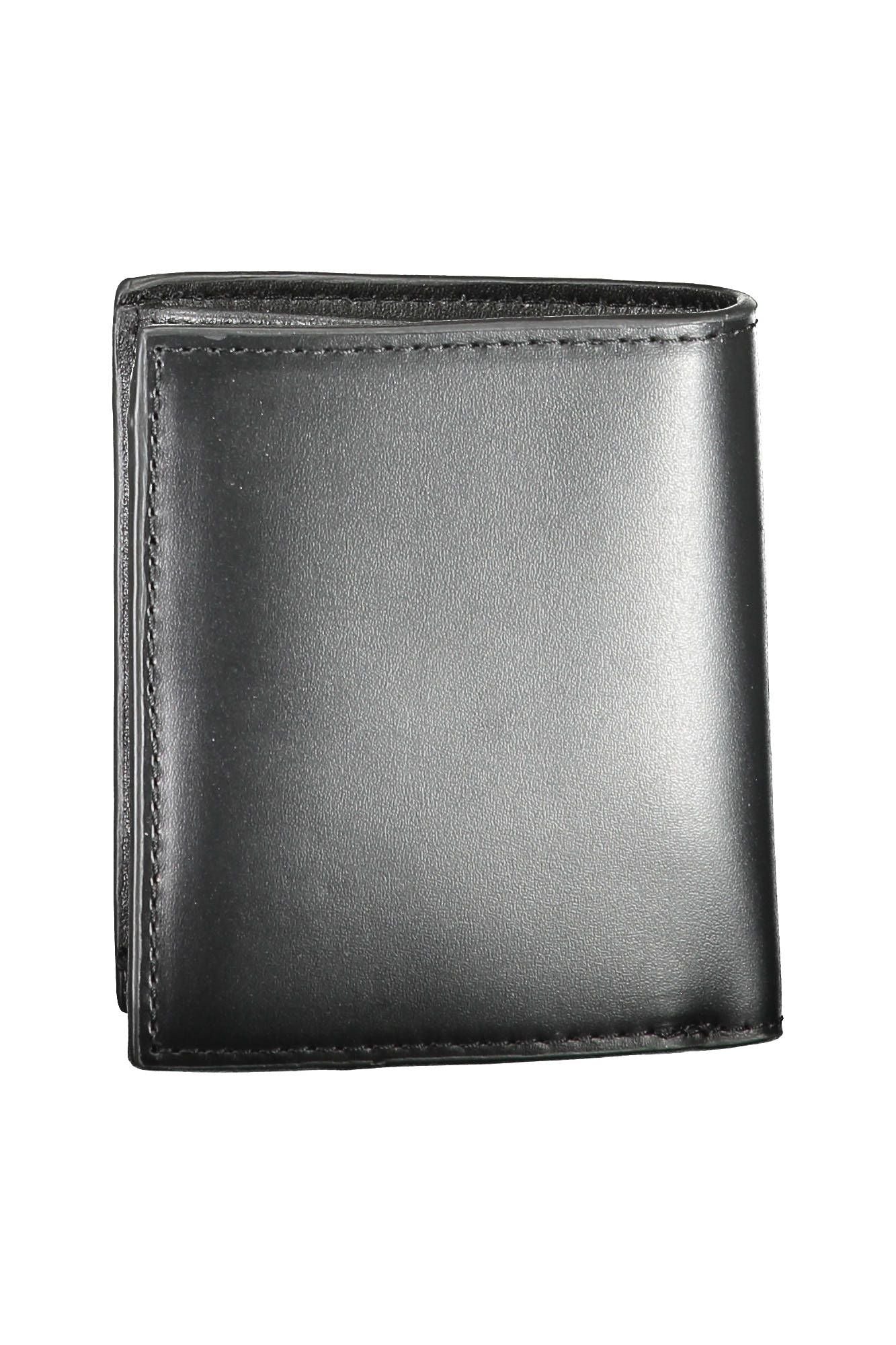 Tommy Hilfiger Black Leather Men's Wallet