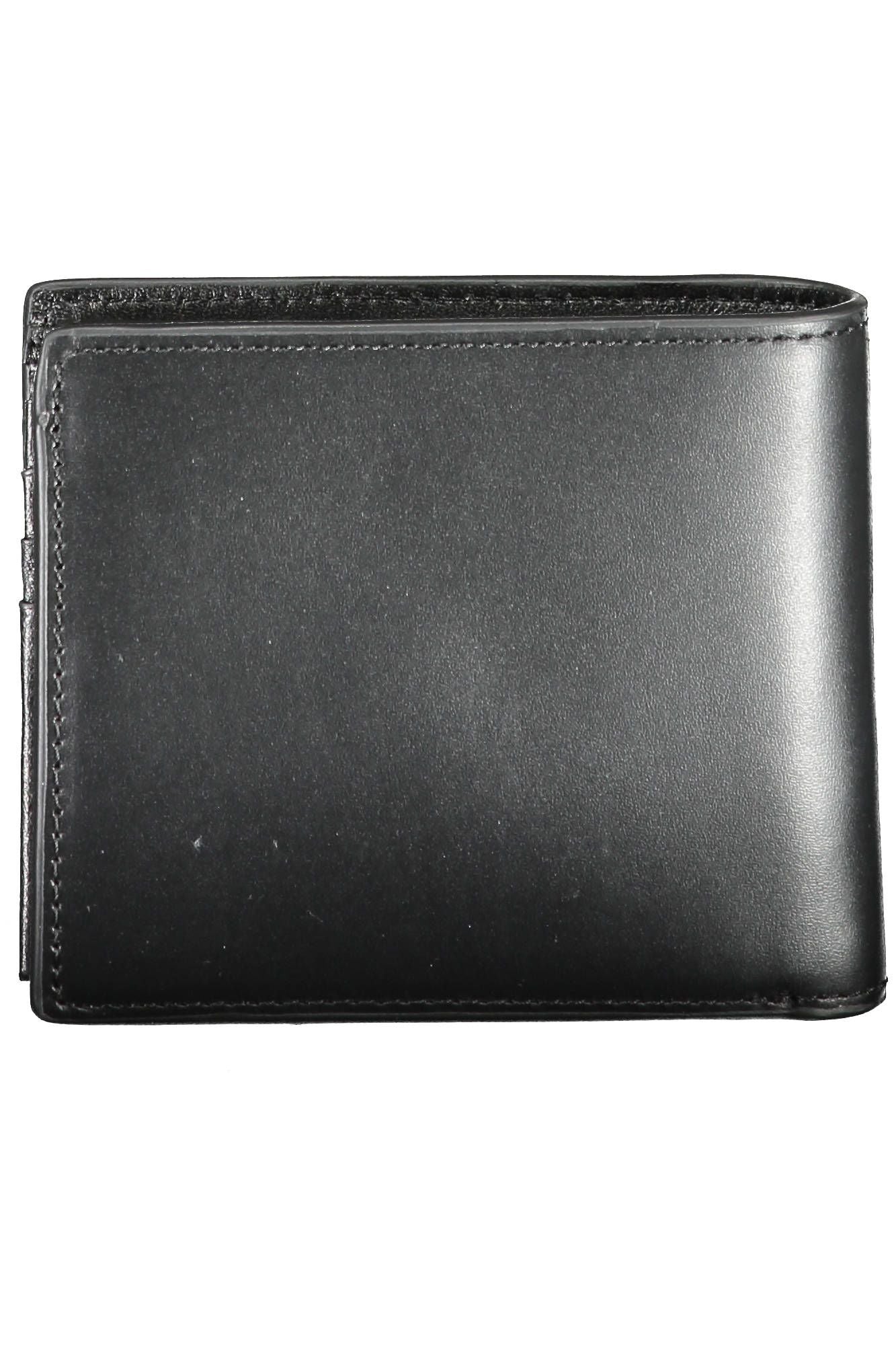 Tommy Hilfiger Black Leather Men's Wallet