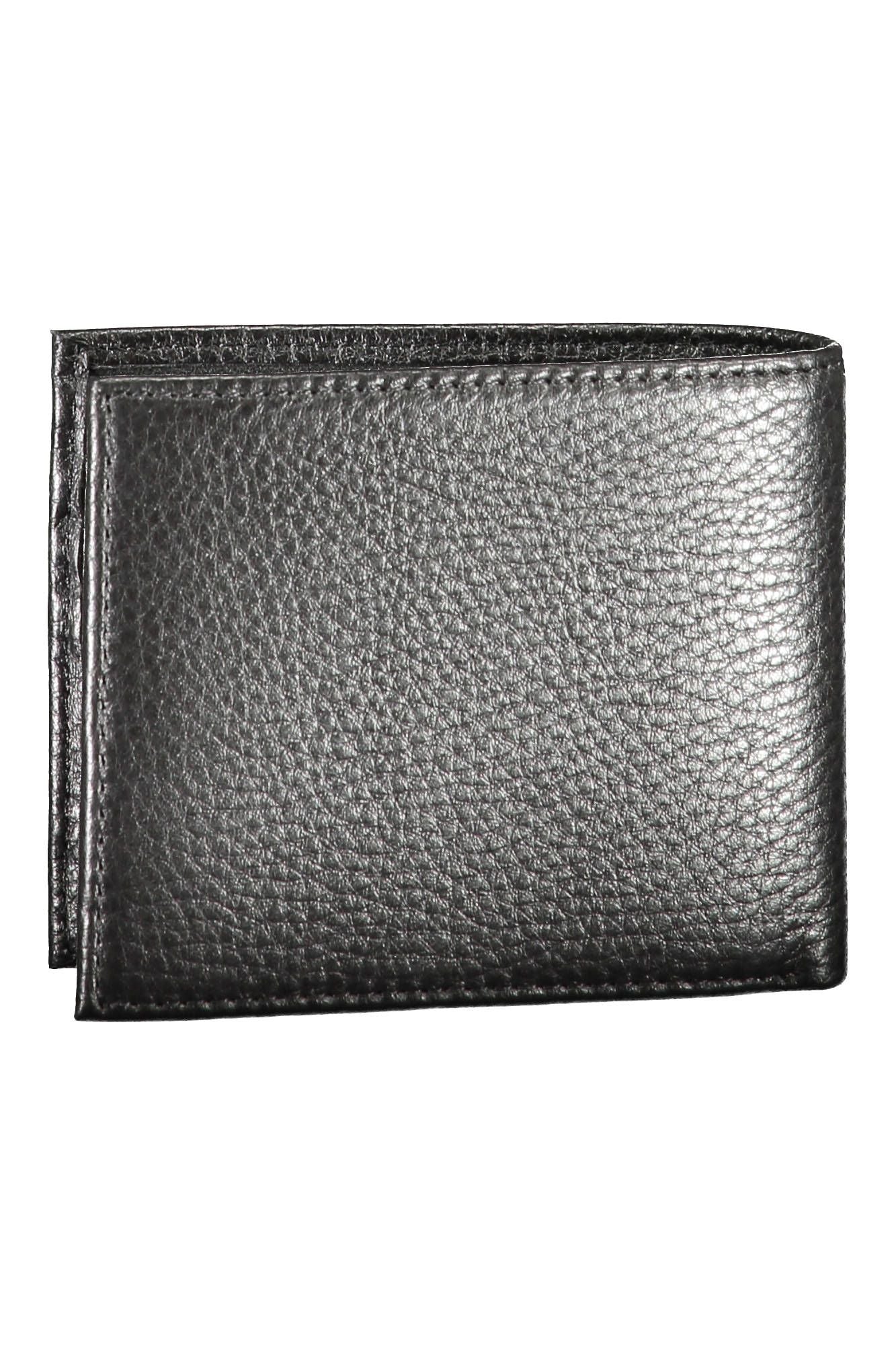 Tommy Hilfiger Black Leather Men's Wallet