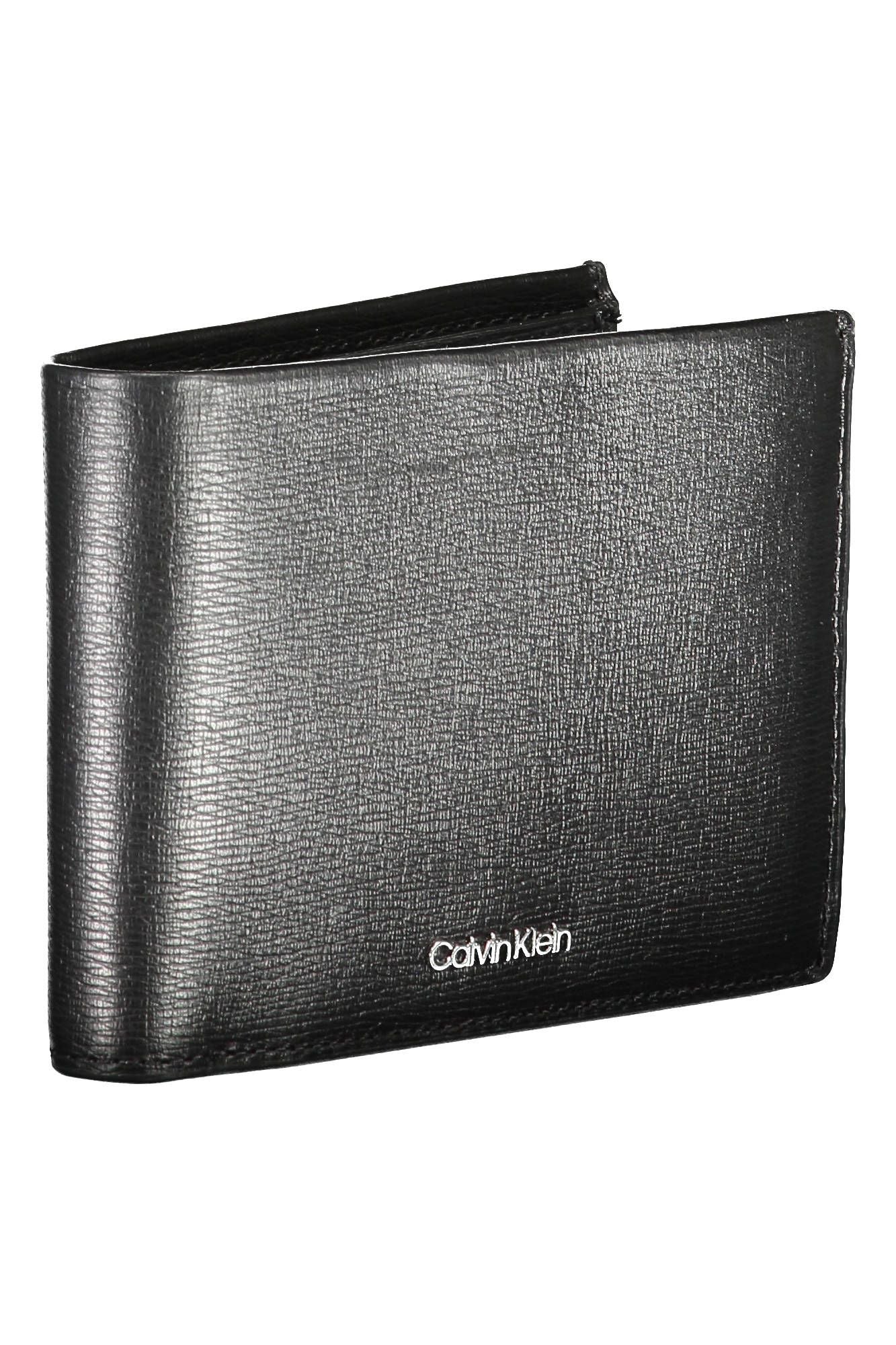 Calvin Klein Black Leather Men's Wallet