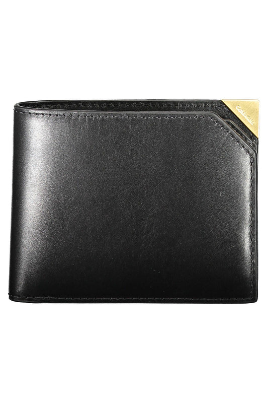 Calvin Klein Black Leather Wallet for Men