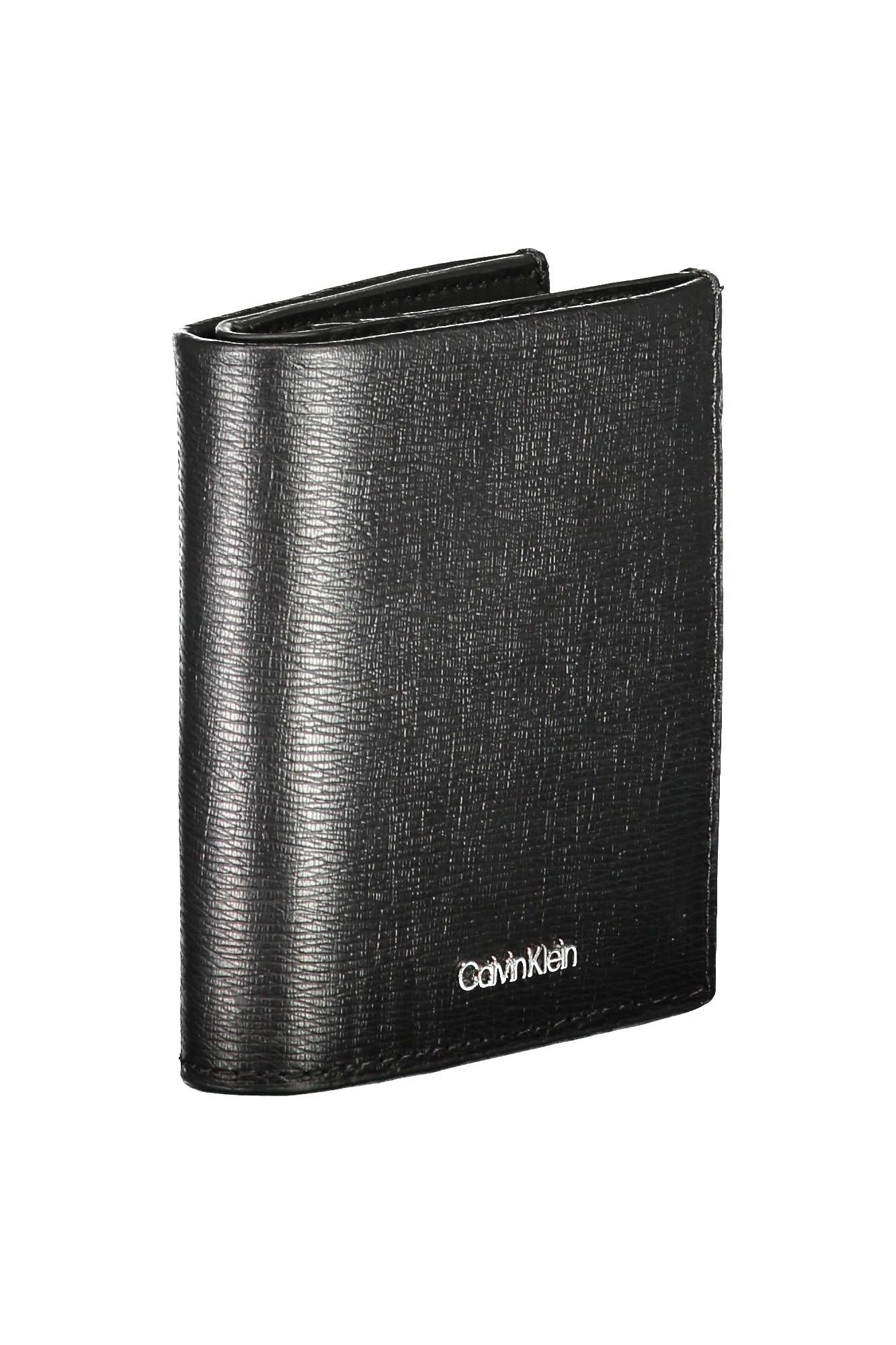 Calvin Klein Black Leather Men's Wallet