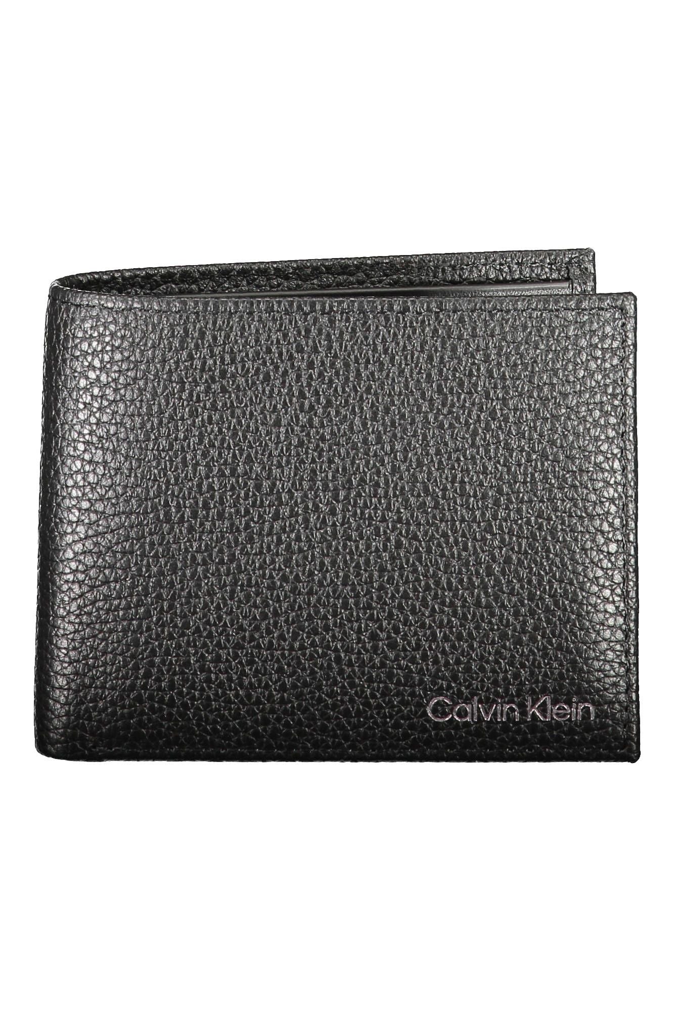 Calvin Klein Black Leather Men's Wallet