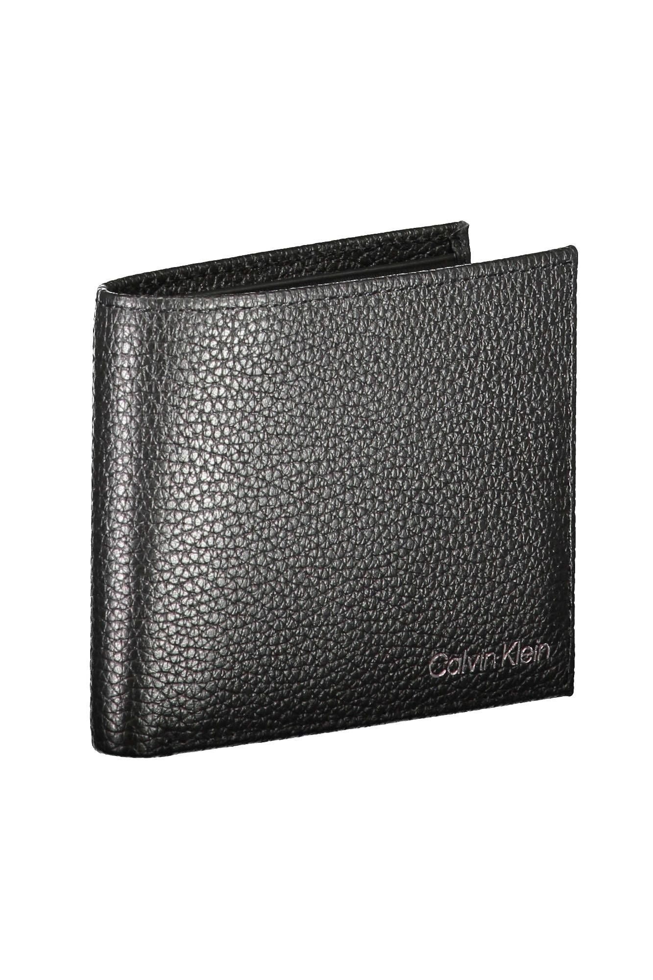 Calvin Klein Black Leather Men's Wallet