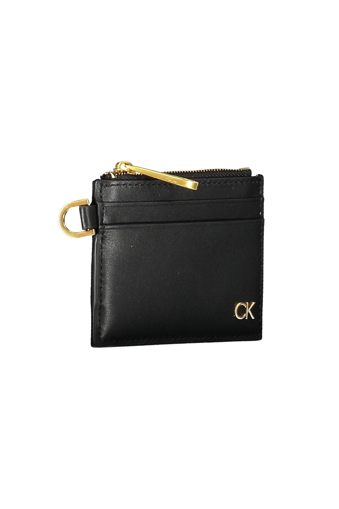 Calvin Klein Black Leather Wallet for Men