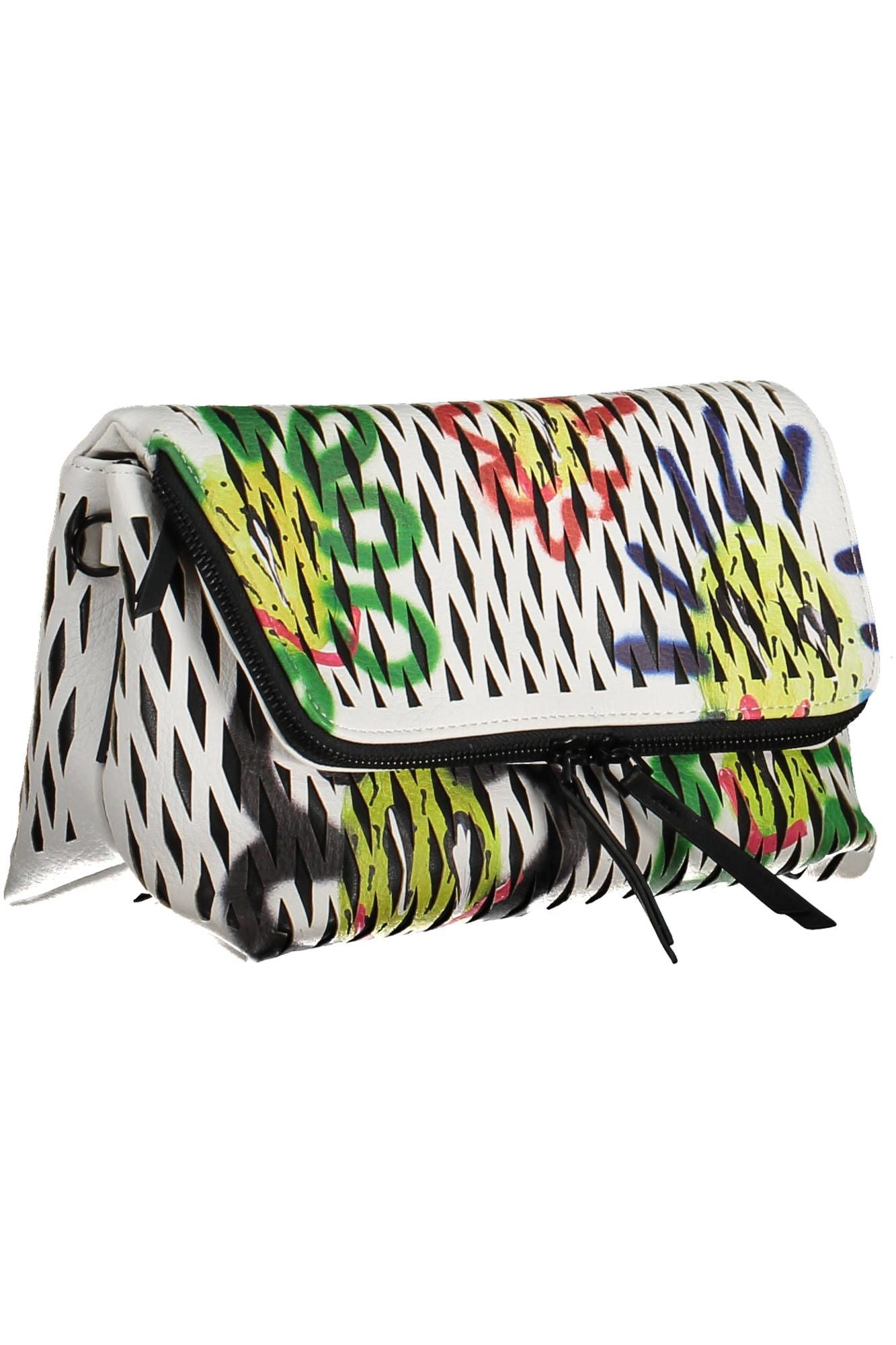 Desigual "White Polyethylene Handbag for Women"