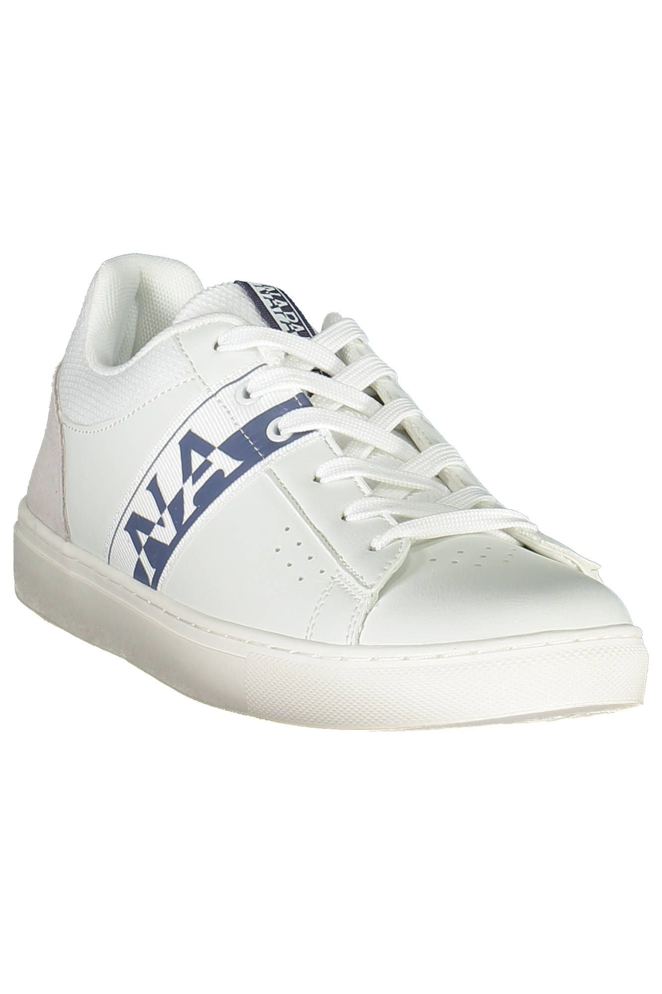 Napapijri White Leather Men's Sneakers