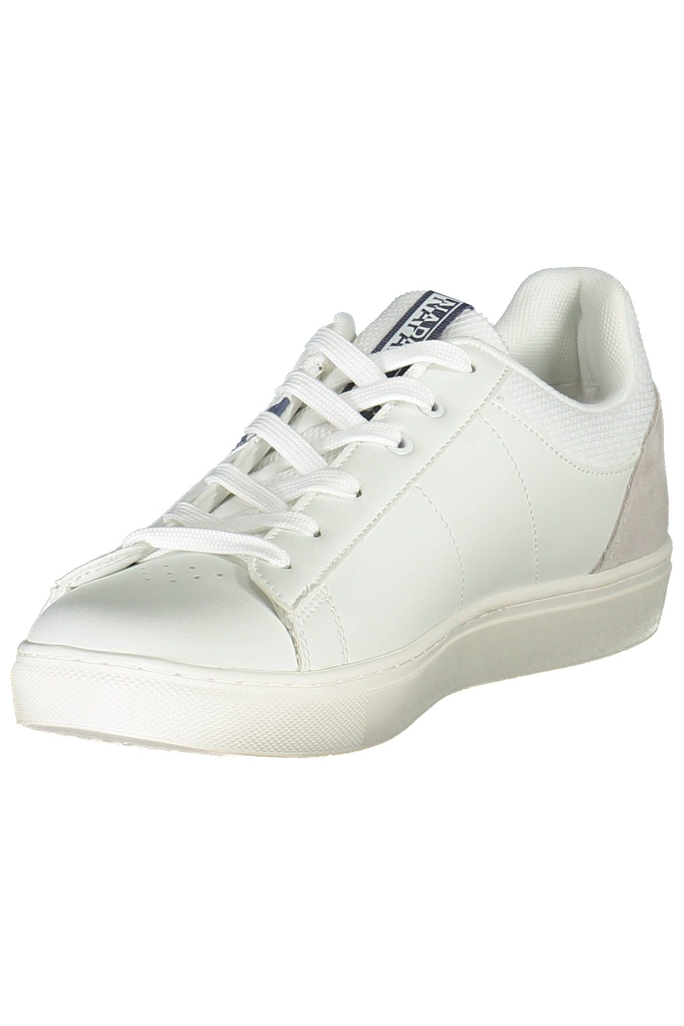 Napapijri White Leather Men's Sneakers