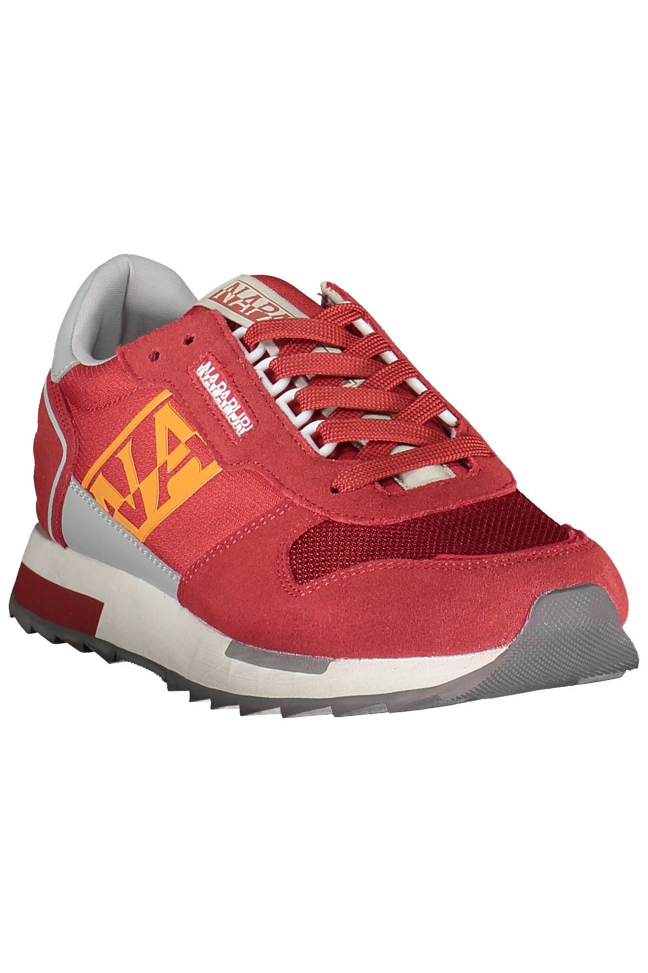 Napapijri Red Polyester Men's Sneakers