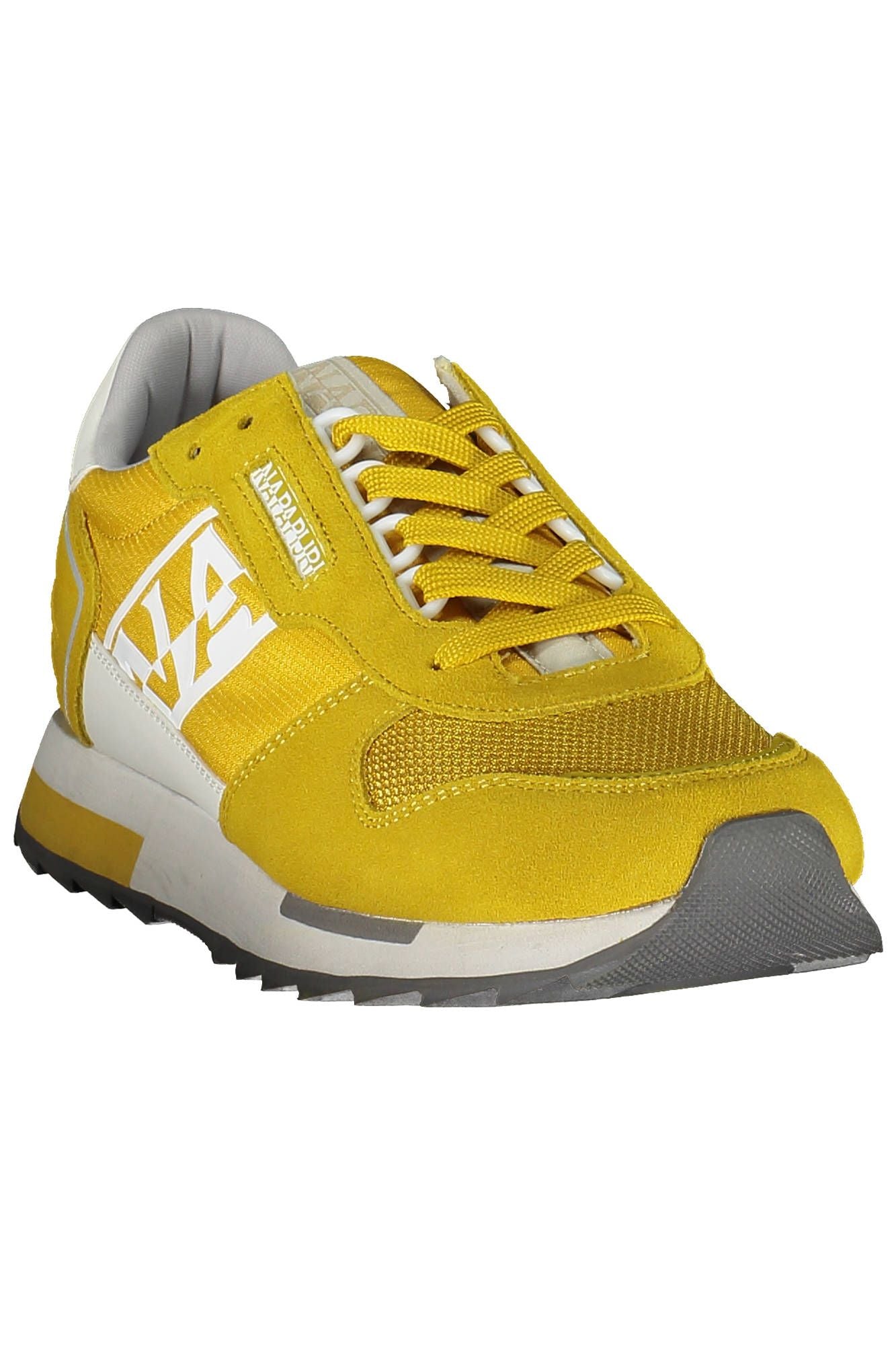 Napapijri Yellow Polyester Men's Sneaker