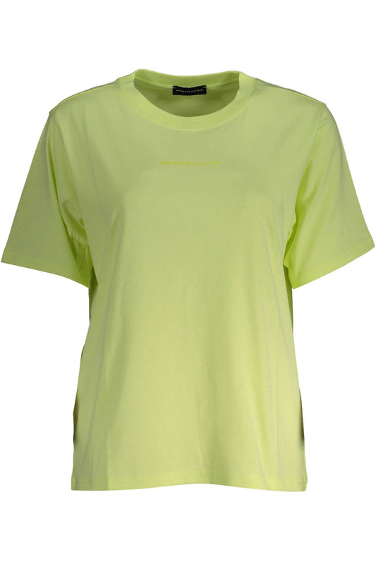 North Sails Yellow Cotton Women's T-Shirt