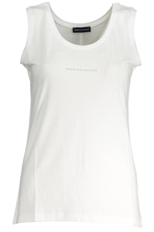 North Sails White Viscose Top for Women