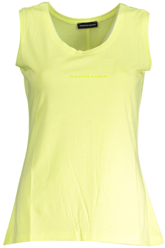 North Sails Yellow Viscose Top for Women