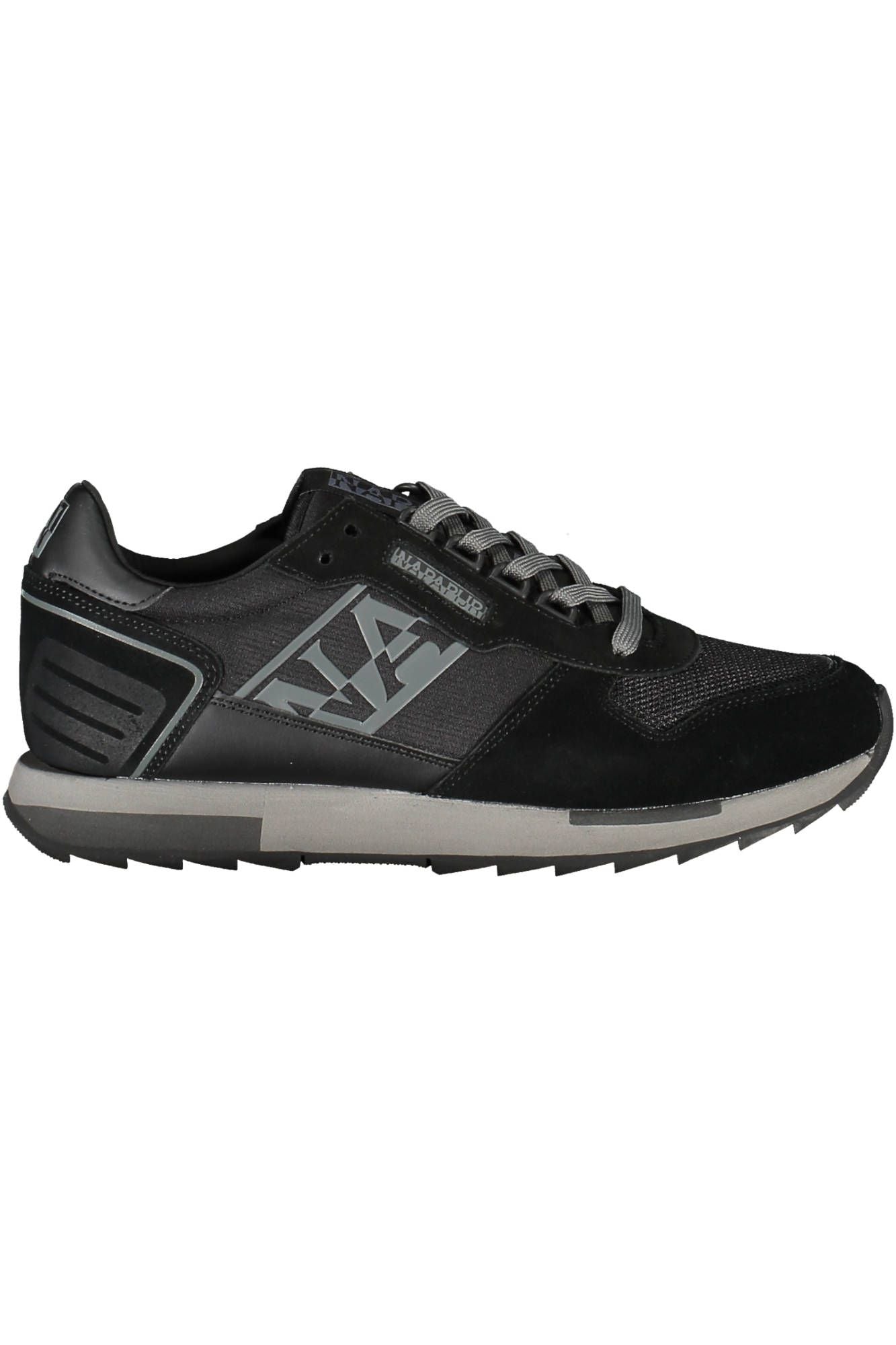 Napapijri Black Polyester Men's Sneaker