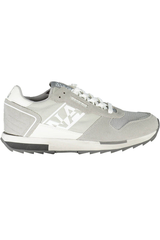 Napapijri Grey Polyester Men's Sneakers